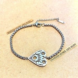 Bracelet Ouija Board Planchette Plank Spirit Unisex Jewelry New Spooky Goth